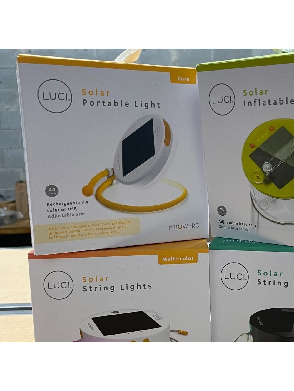 Portable Solar Light - Luci Core - NWT